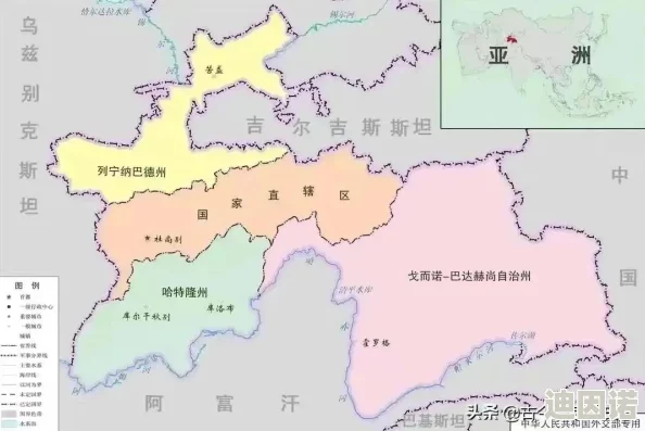 亚洲一区中文亚洲地区的第一级行政区划及其官方语言